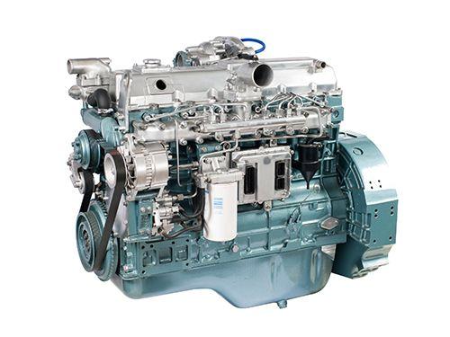 Montagem de motor diesel YUCHAI YC6A para caminhões e ônibus pesados