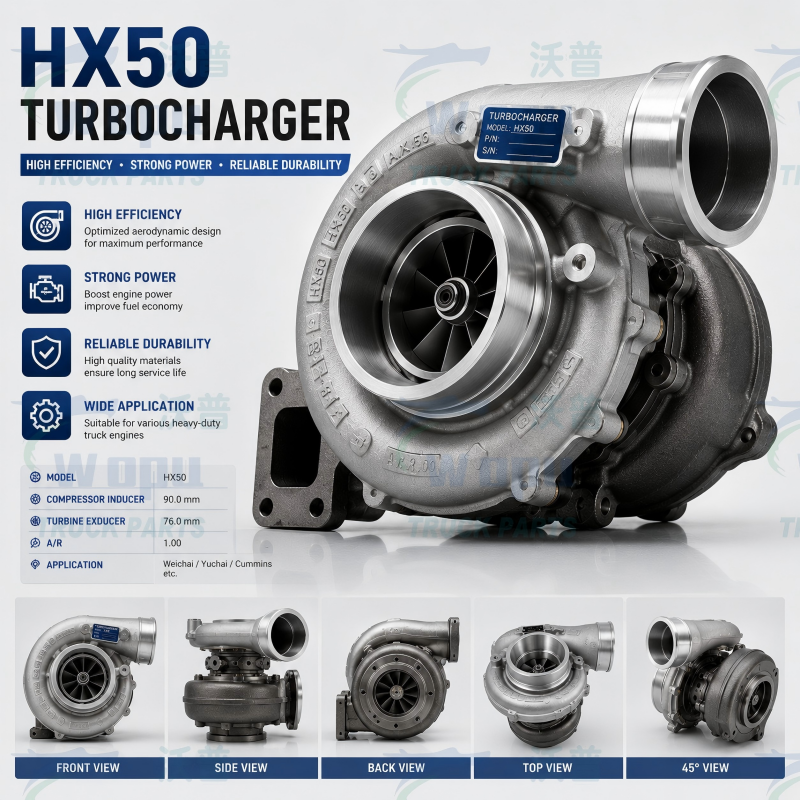 Conjunto do turbocompressor HX50 para motores diesel de serviço pesado