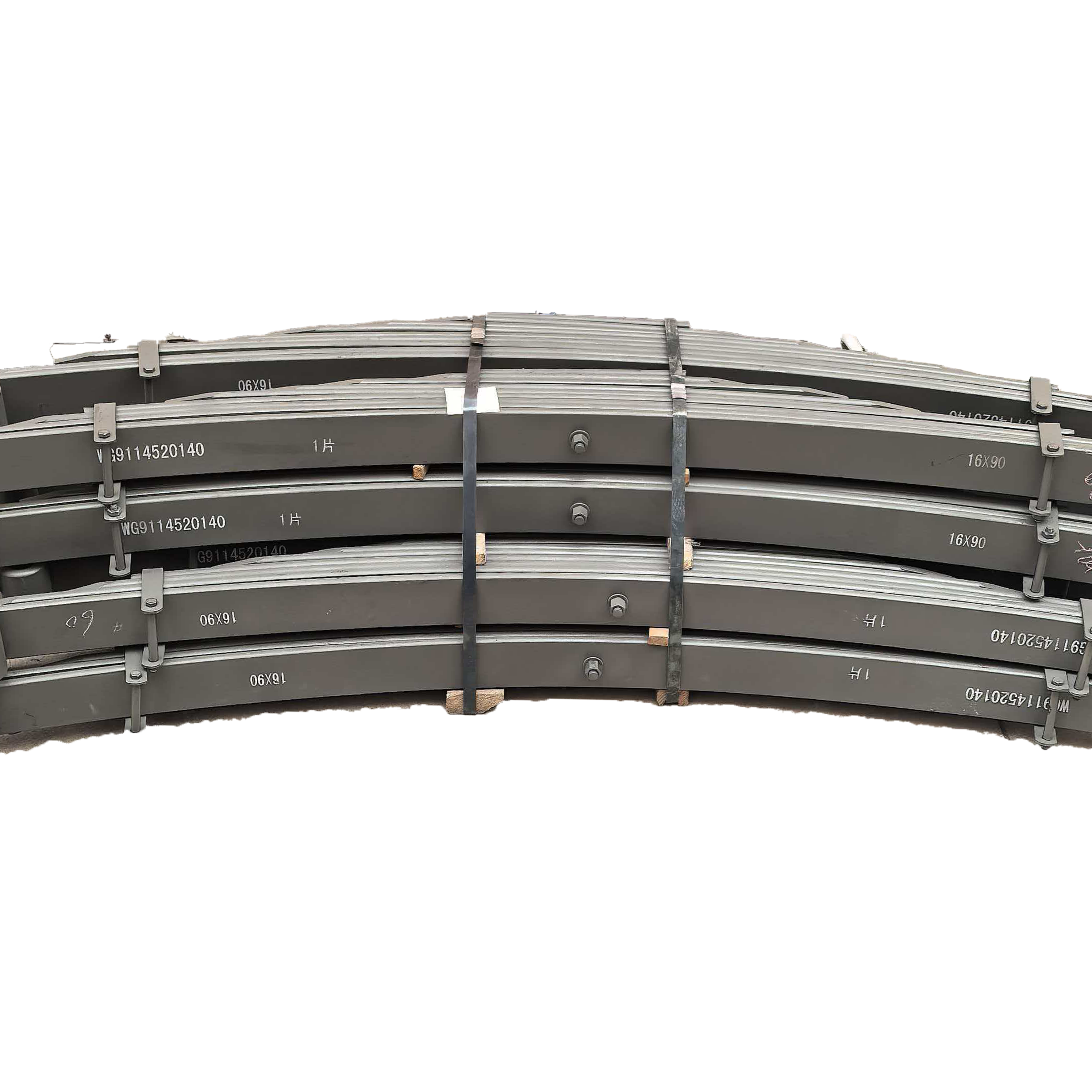 Conjunto de Mola de Lâmina 3401-00510 para Suspensão Dianteira FAW J6P 13T (Mola de Lâmina Dianteira)