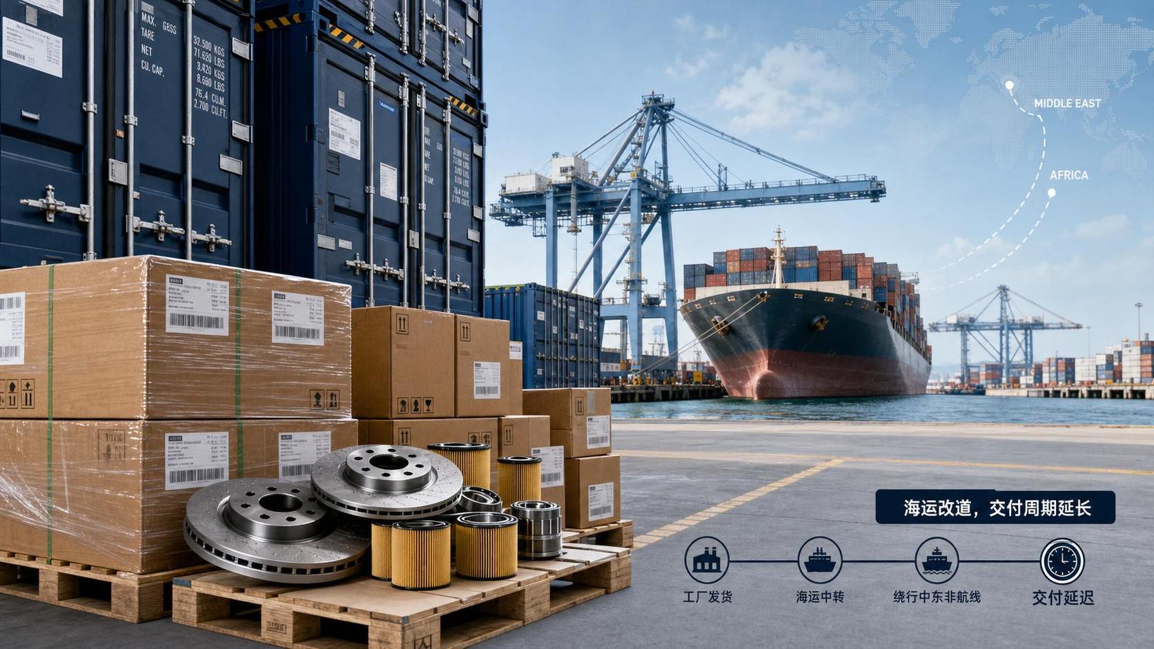 Suspensão da CMA CGM em Djibuti prolonga os tempos de trânsito
