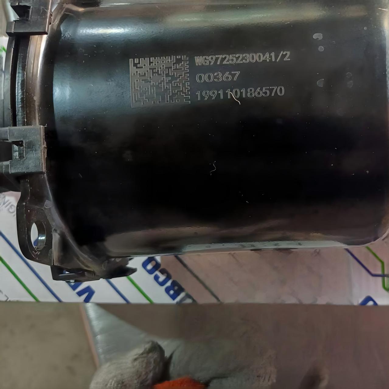Servo de embreagem 0041 preto WG9725230041 servo de embreagem pneumático-hidráulico para serviço pesado para caminhão SINOTRUK HOWO