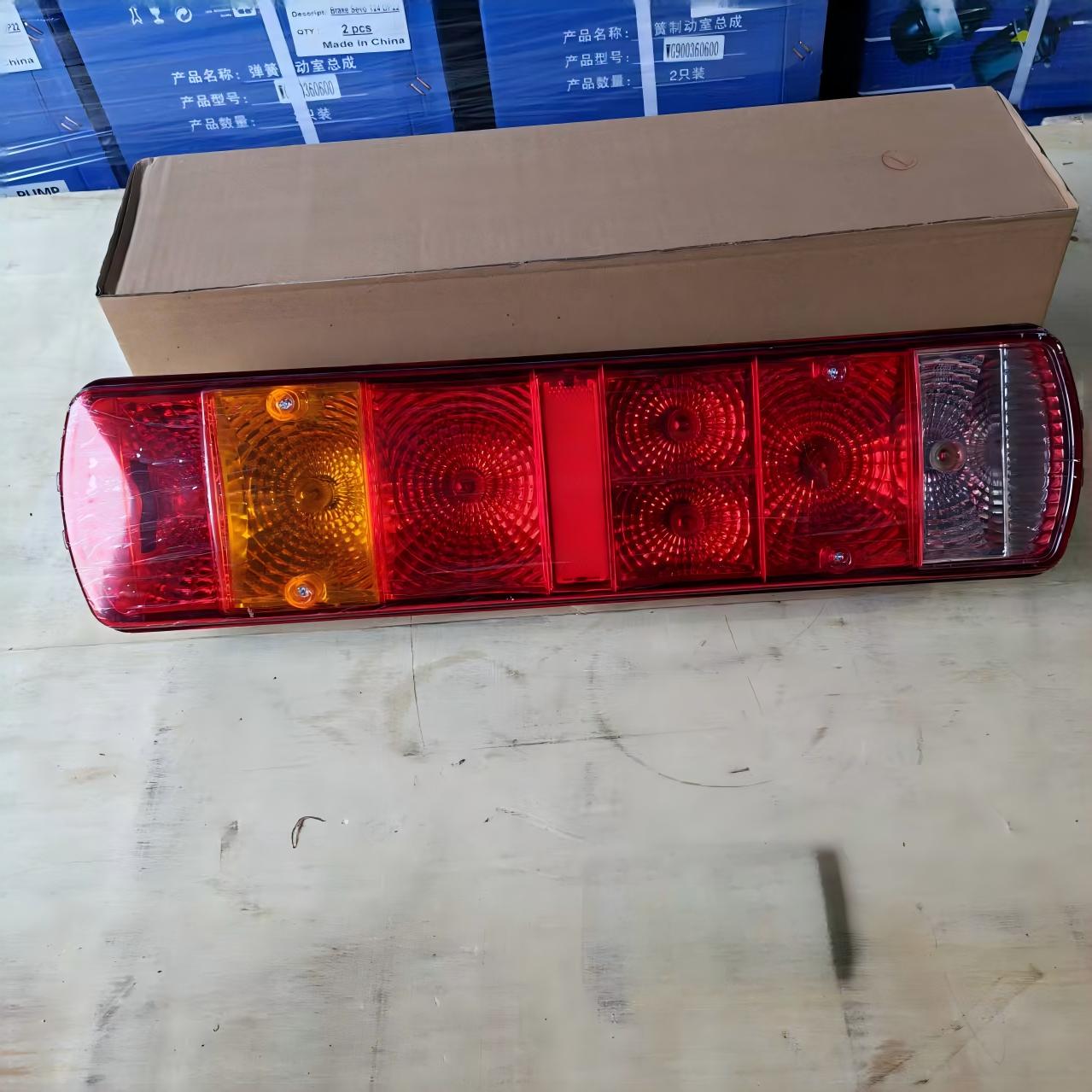 Luz traseira L (esquerda) conjunto de lanterna traseira para caminhão HOWO 371 WG9719810001 / WG9719810002