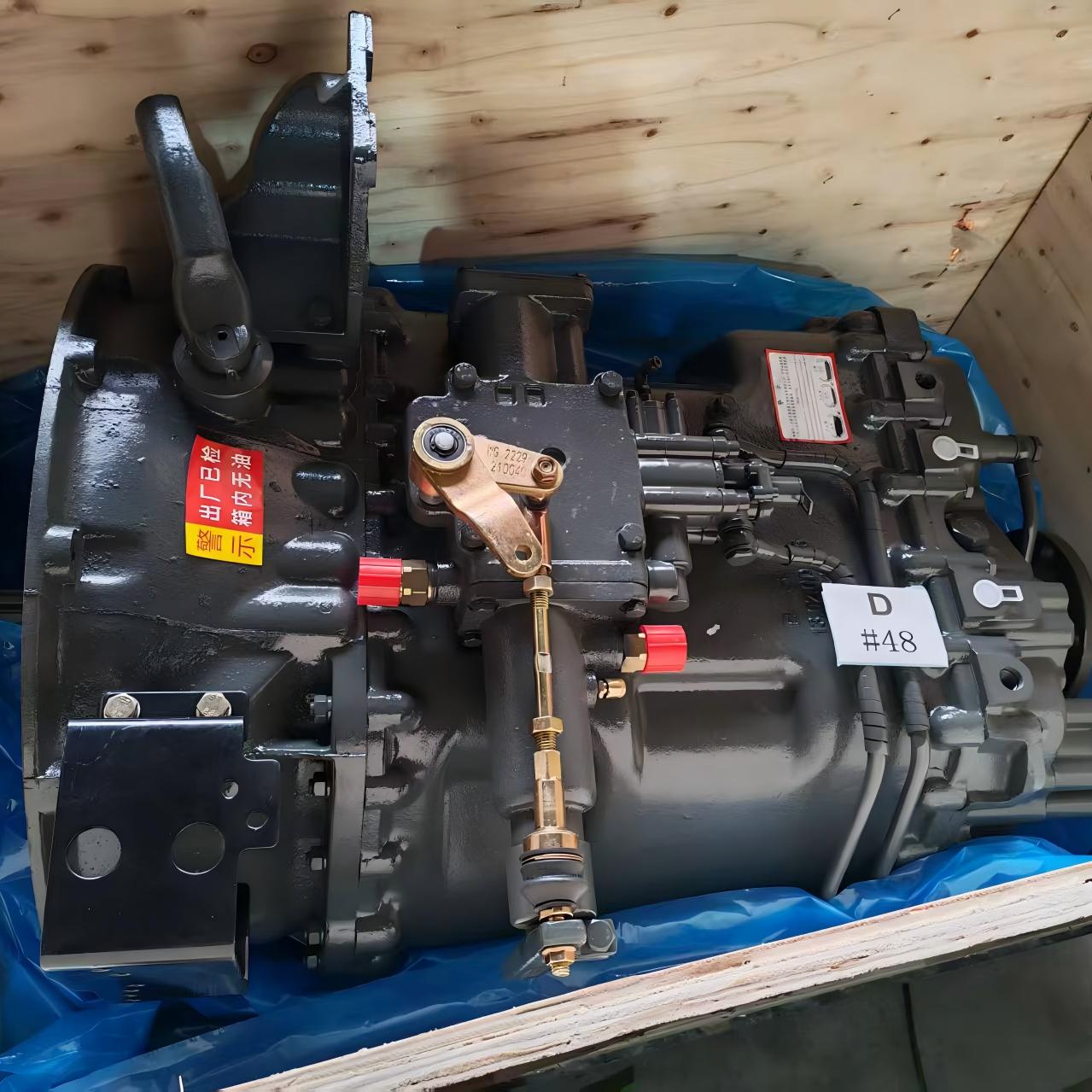 Conjunto de caixa de câmbio manual de 10 velocidades para serviço pesado Gearbox HW19710 (19710) para caminhão HOWO