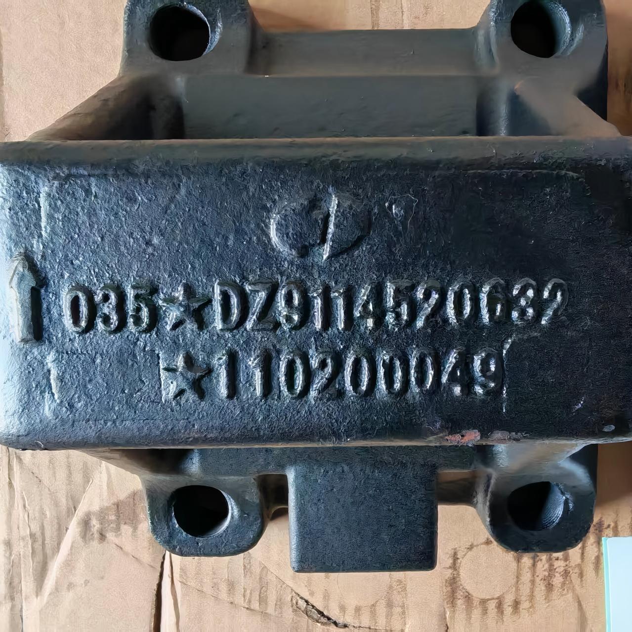 Assento de mola L SHACMAN DZ9114520629 Suporte de mola de lâmina / Suporte de suspensão para caminhão Shacman