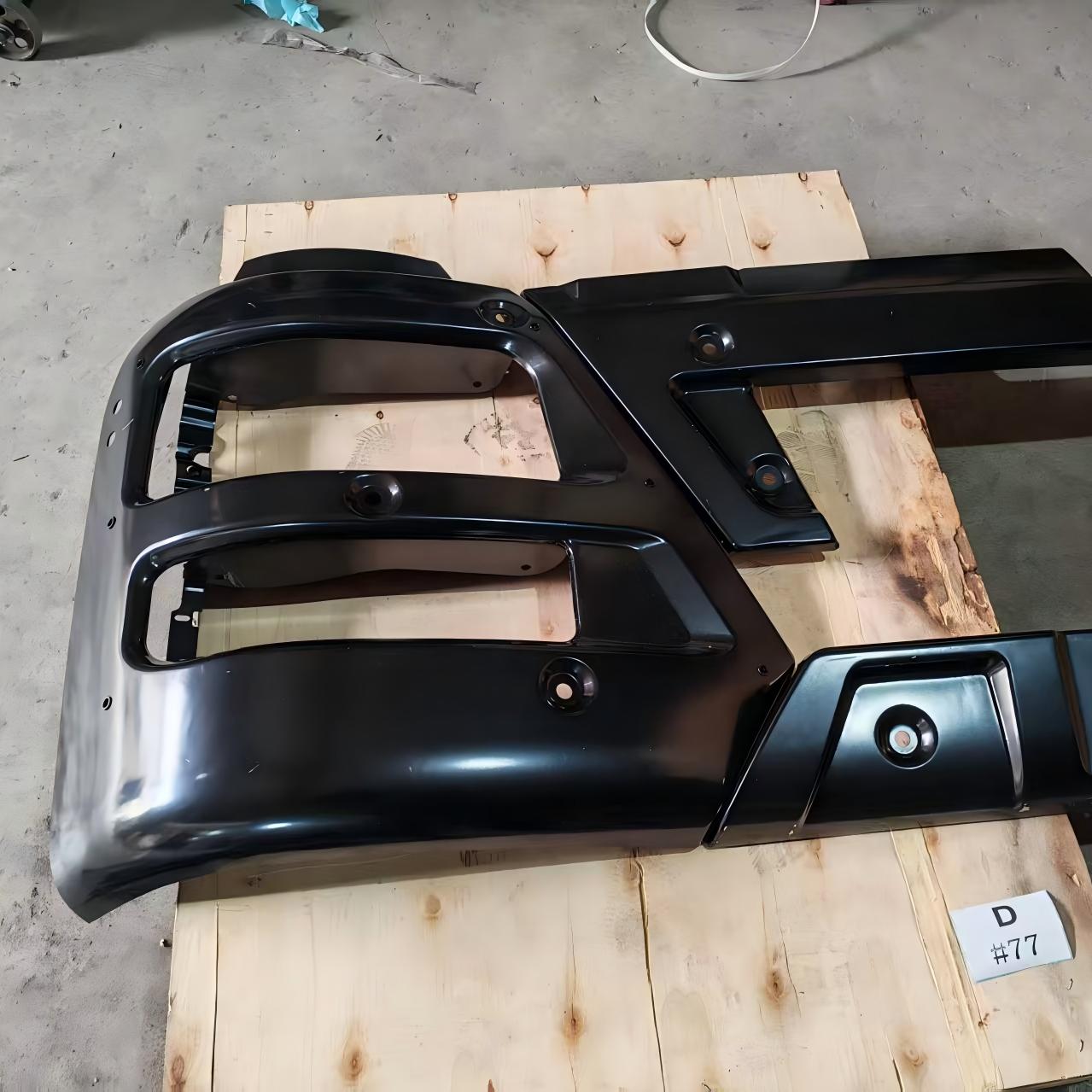 Conjunto de para-choque dianteiro pintado para caminhão pesado TX380 para caminhão da série TX380
