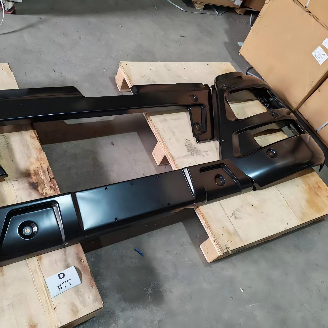 Conjunto de para-choque dianteiro pintado para caminhão pesado TX380 para caminhão da série TX380