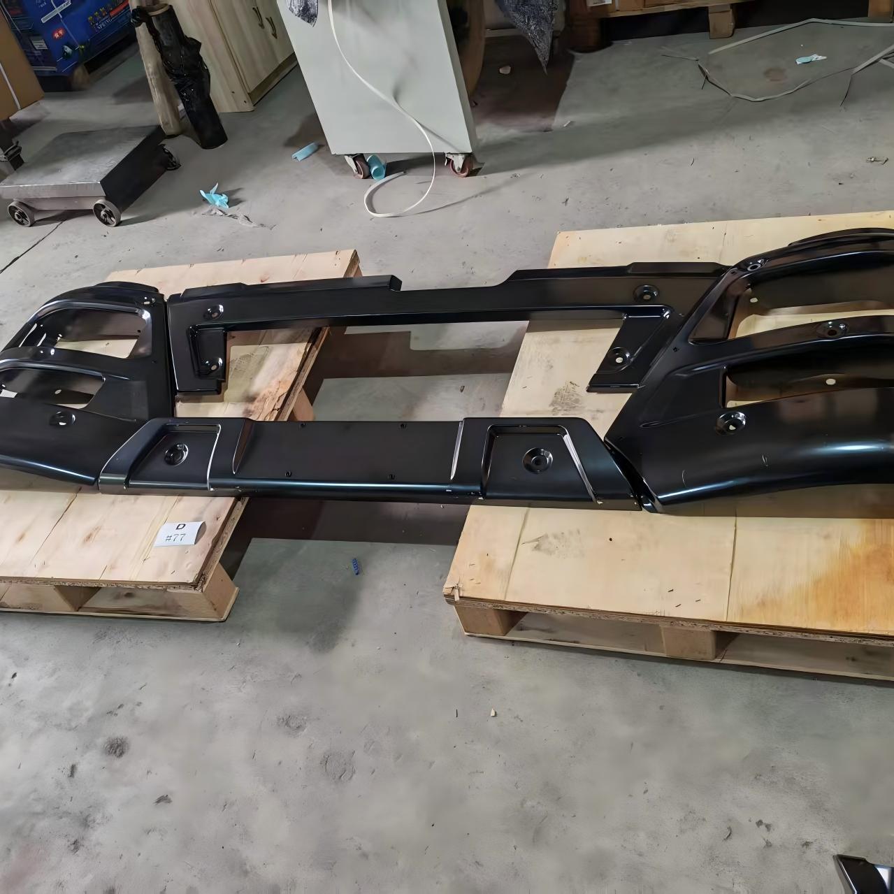 Conjunto de para-choque dianteiro pintado para caminhão pesado TX380 para caminhão da série TX380
