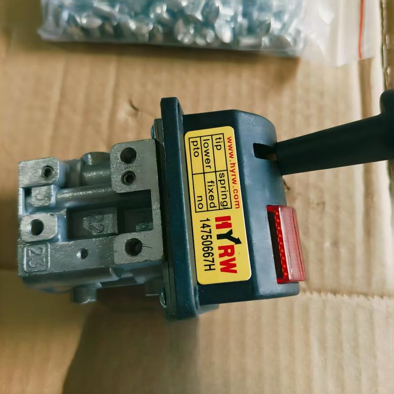 Válvula de controle de basculamento HYVA de 3 furos 14750667H para sistema hidráulico de caminhão basculante