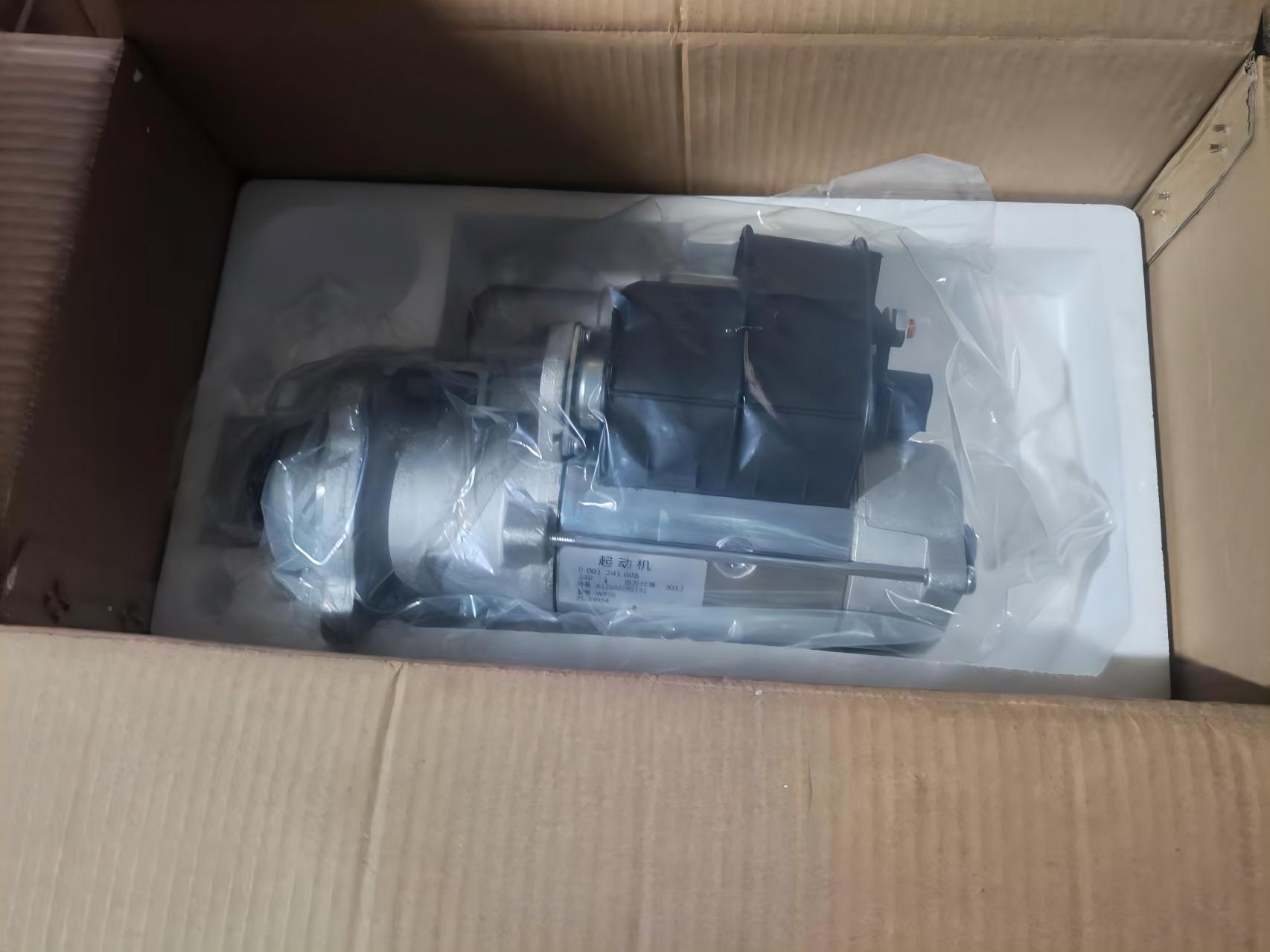Motor de arranque WEICHAI Bosch 612600090293 para motor WD615 WD10 24V 11T