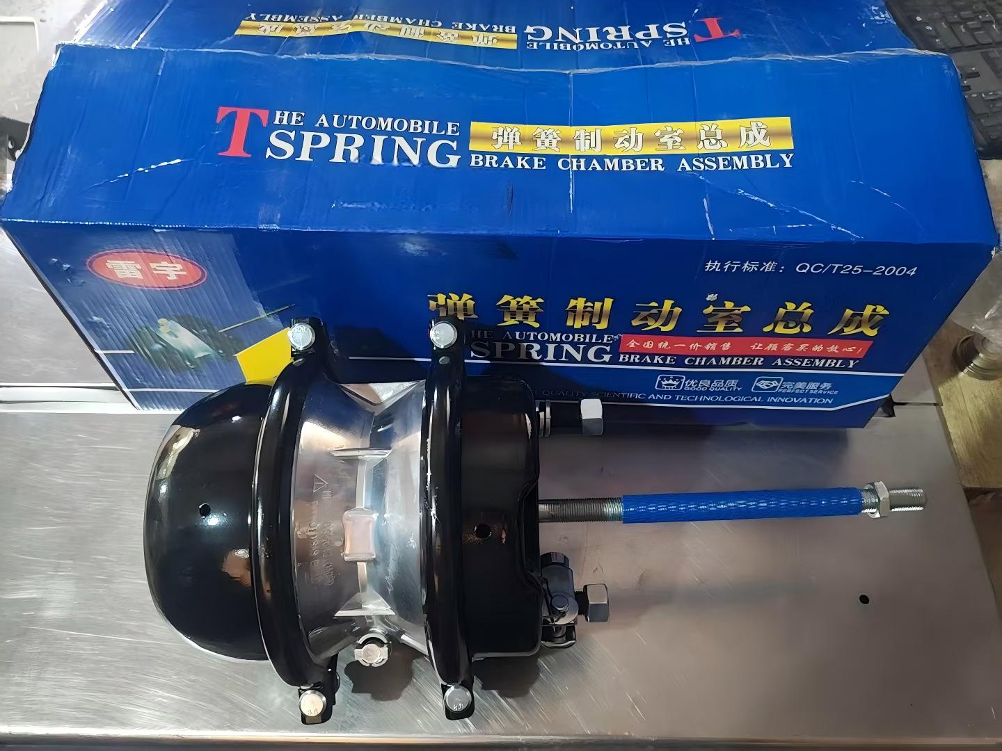 Câmara de freio de mola T3030DD 30/30, câmara de freio pneumático de diafragma duplo para caminhão pesado