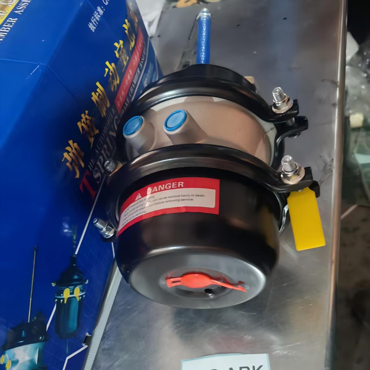 Câmara de freio de mola T2424DD 24/24, câmara de freio pneumático de duplo diafragma para caminhão pesado