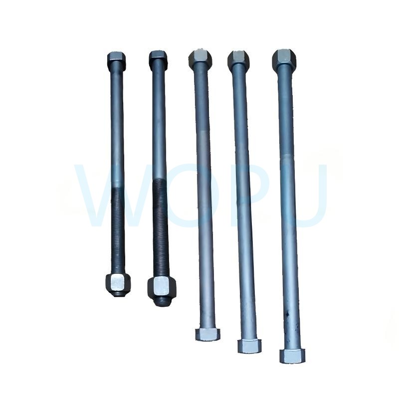 Pino central da mola de lâmina M18x320mm / M18x340mm / M18x360mm / M18x380mm / M18x400mm para Mercedes-Benz NG SK & Beiben NG80