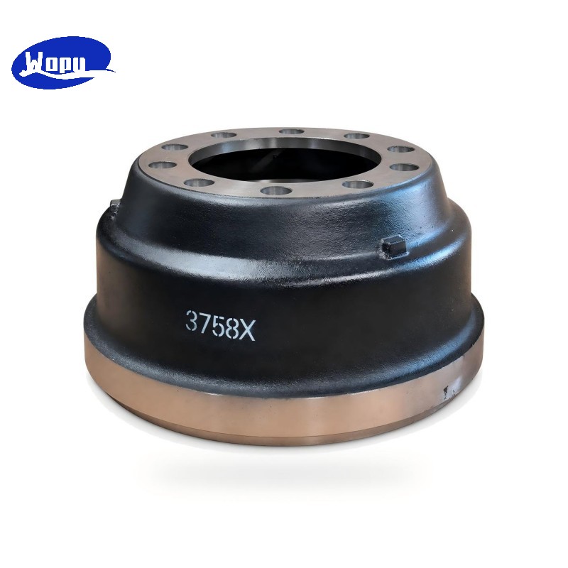 Tambor de freio Gunite 3758X 16.5*5 para peças de reposição do sistema de freio de caminhões pesados