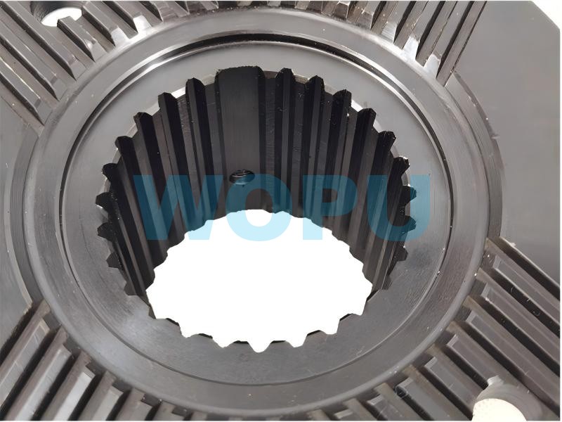 Flange do eixo de transmissão AZ9114310206 para peças sobressalentes de caminhões SINOTRUK HOWO