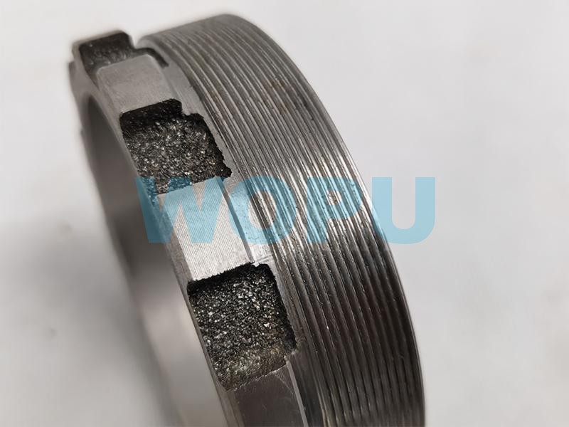 Porca de ajuste WG9981320163 para ponte do eixo AC16 SINOTRUK HOWO