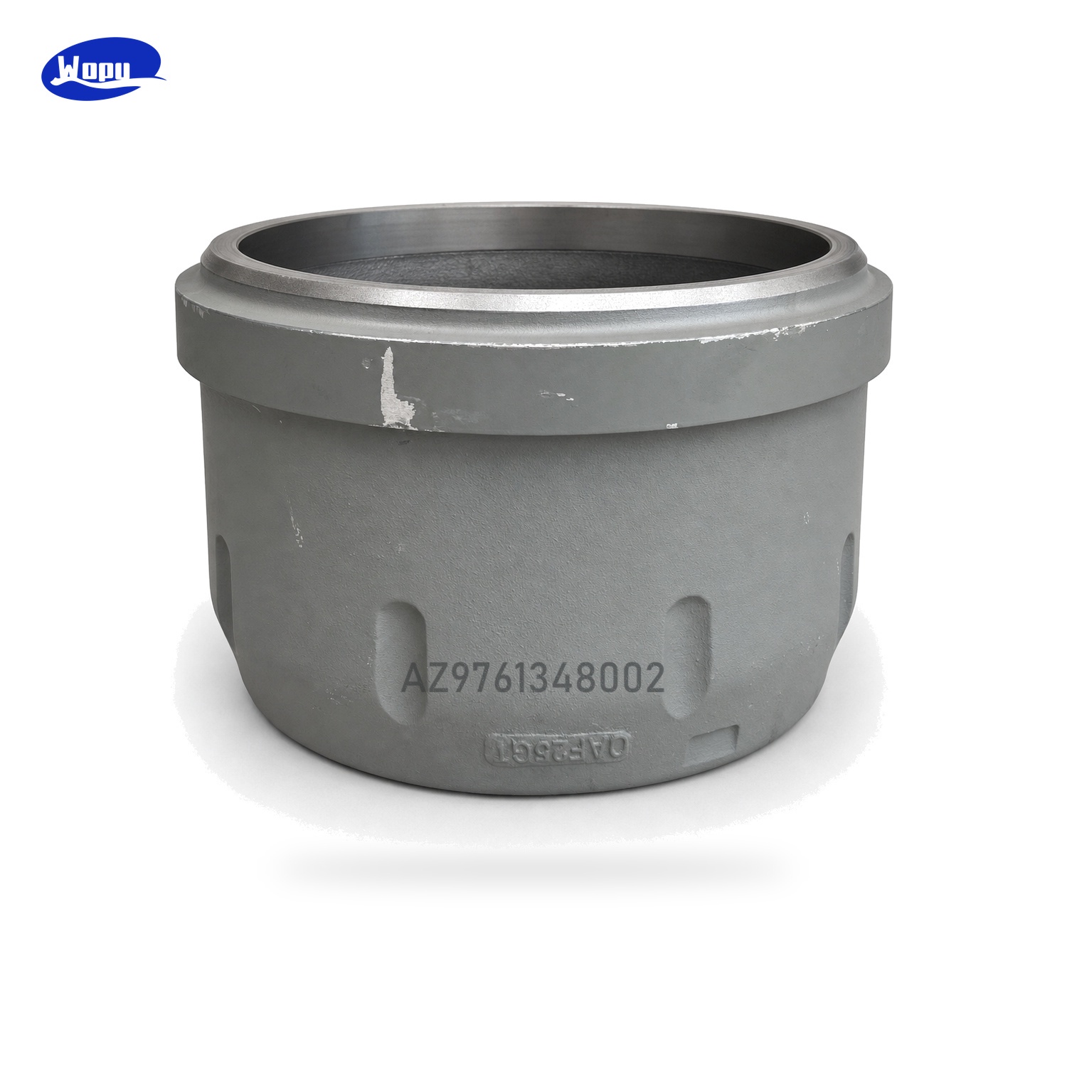 Tambor de freio Sinotruk HOWO AZ9761348002 para peças do sistema de freio do eixo traseiro de caminhões para serviço pesado