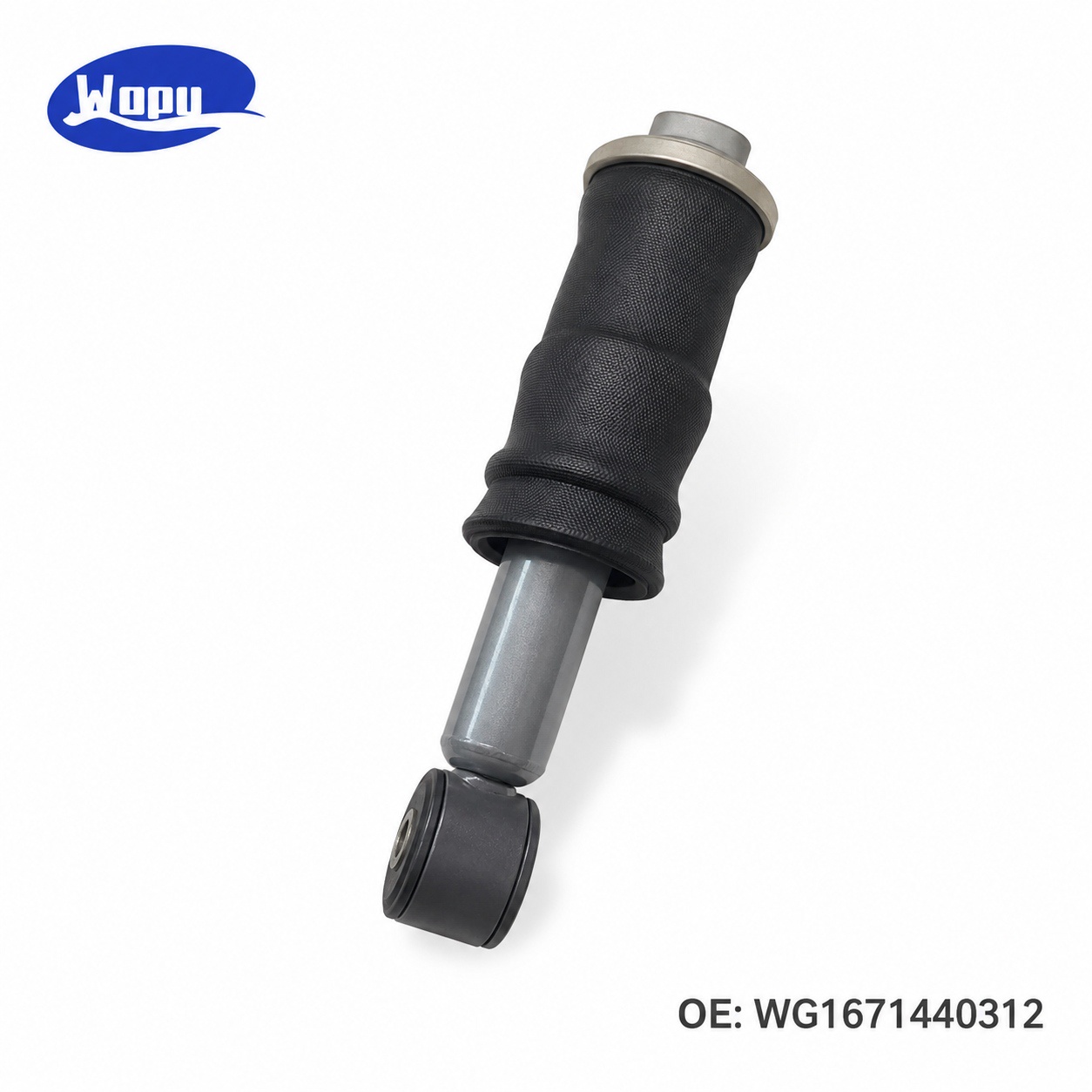 Mola pneumática Sinotruk HOWO WG1671440312, bolsa de ar da suspensão para peças do chassi de caminhões pesados