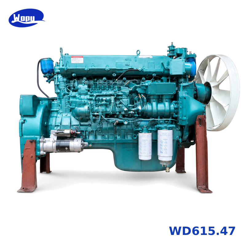 Conjunto do motor WD615.47 para caminhão pesado HOWO STR Sinotruk, peças de motor diesel para caminhão