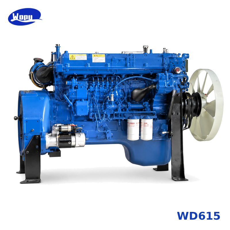 Conjunto do motor de caminhão WD615 para peças de motor diesel de caminhões pesados HOWO STR Sinotruk