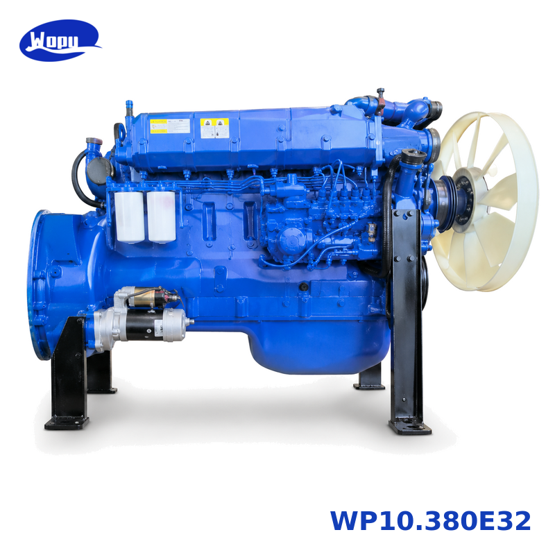 Conjunto do motor de caminhão WP10.380E32 para peças de motor diesel para veículos pesados HOWO SHACMAN AUMAN