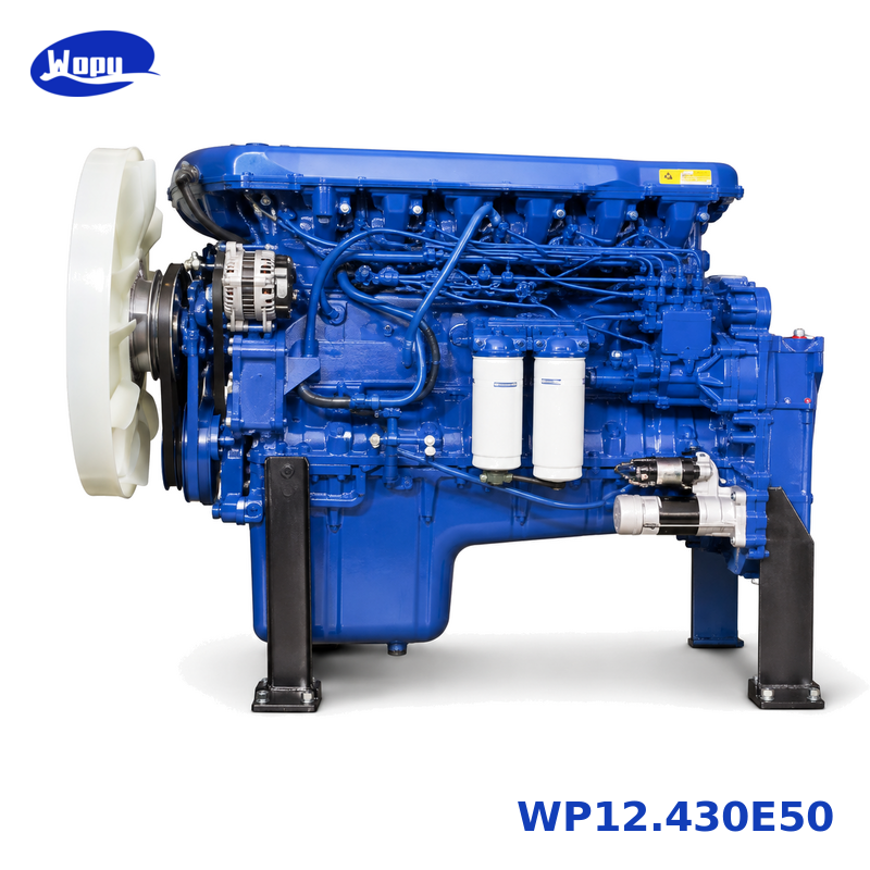 Conjunto do motor de caminhão WP12.430E50 para peças do sistema de motor de caminhões pesados SHACMAN HOWO AUMAN