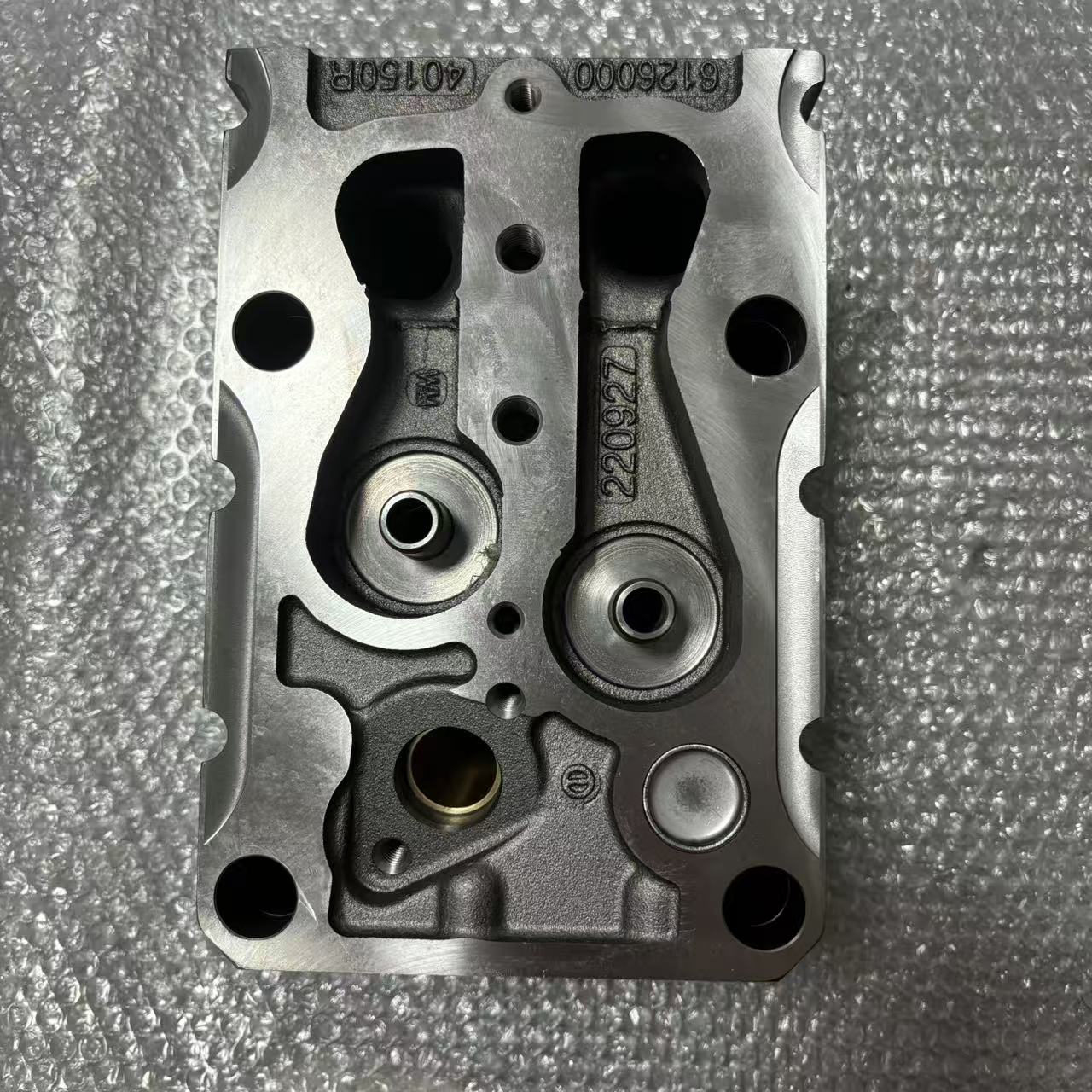 Cabeçote do cilindro 612600040559 para motor a gás WP10, peças de motor para caminhões pesados