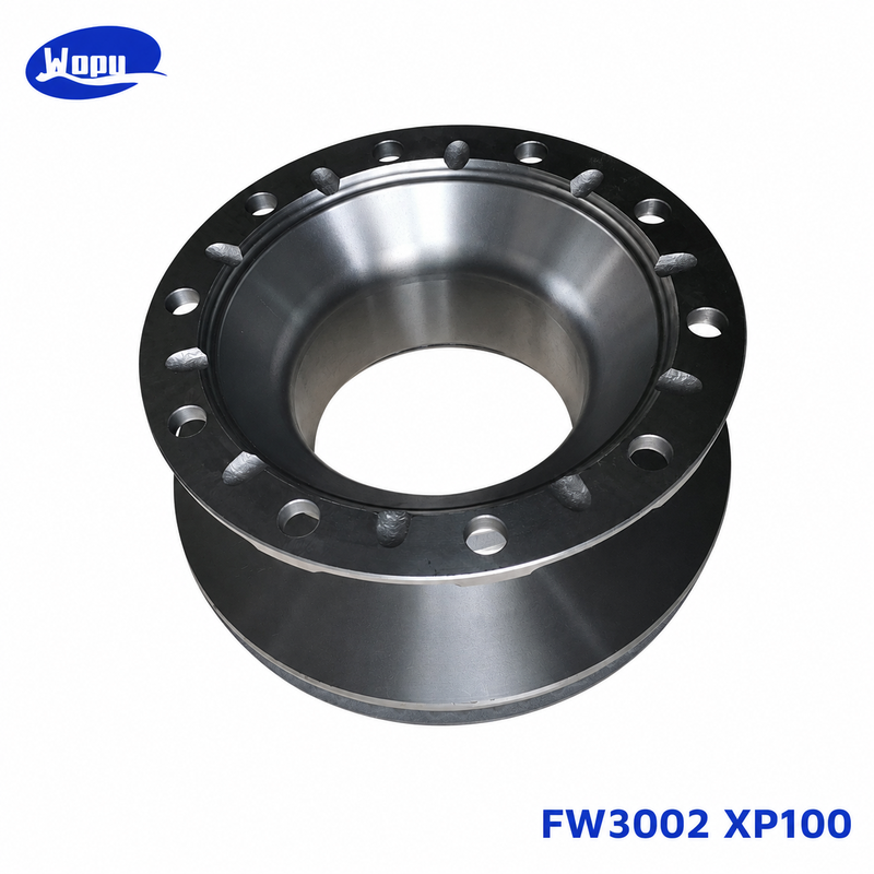 Disco de freio BPW160 FW3007, rotor de freio para caminhão e semirreboque, peças de eixo com freio a disco para serviço pesado