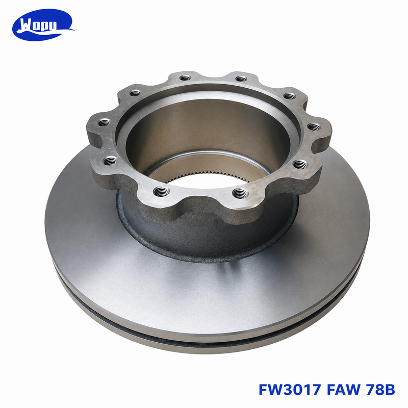 Disco de freio FAW 78B FW3017, rotor de freio para caminhão, peças de eixo para freios a disco de veículos pesados