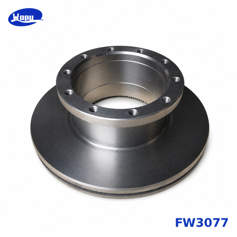 Disco de freio e rotor de freio para caminhão Mercedes-Benz, peças do sistema de freio a disco para caminhões pesados