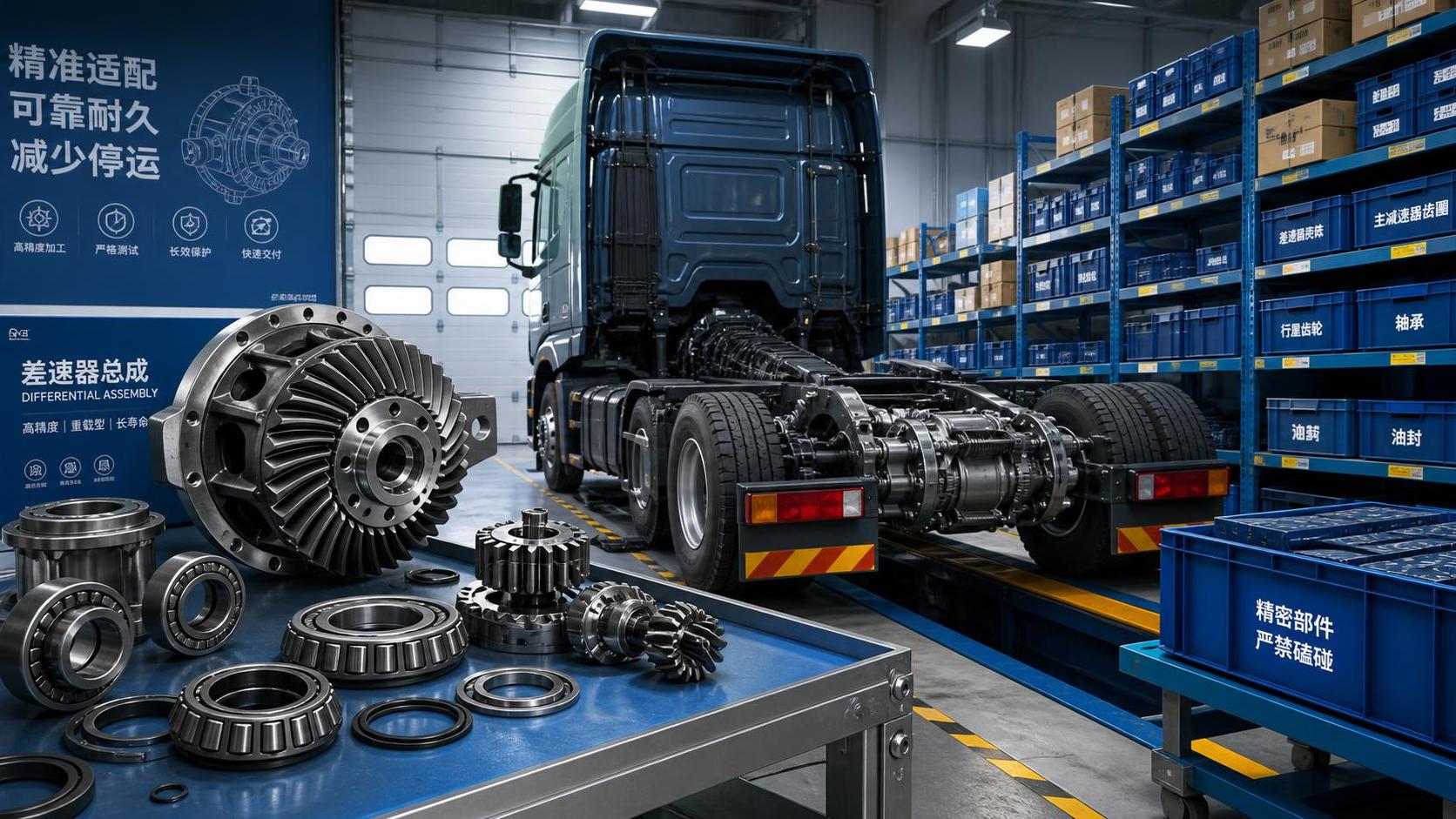 Replacement Truck Parts: How Fleets Balance Unit Price, Quality, and Downtime