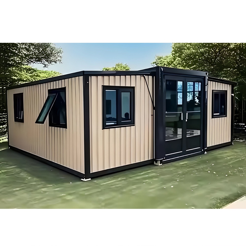 Casa expandible de doble ala