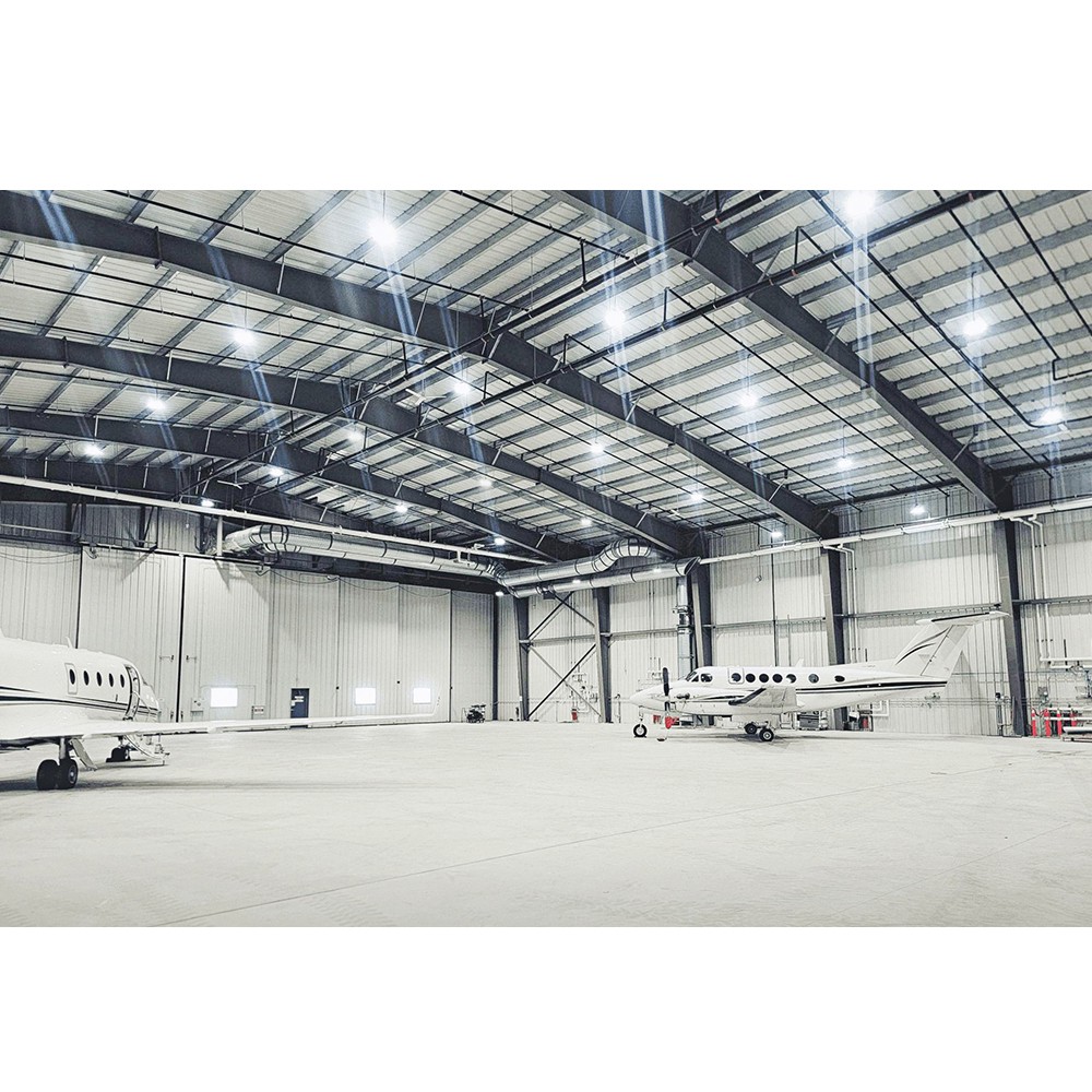 Hangar de estructura de acero