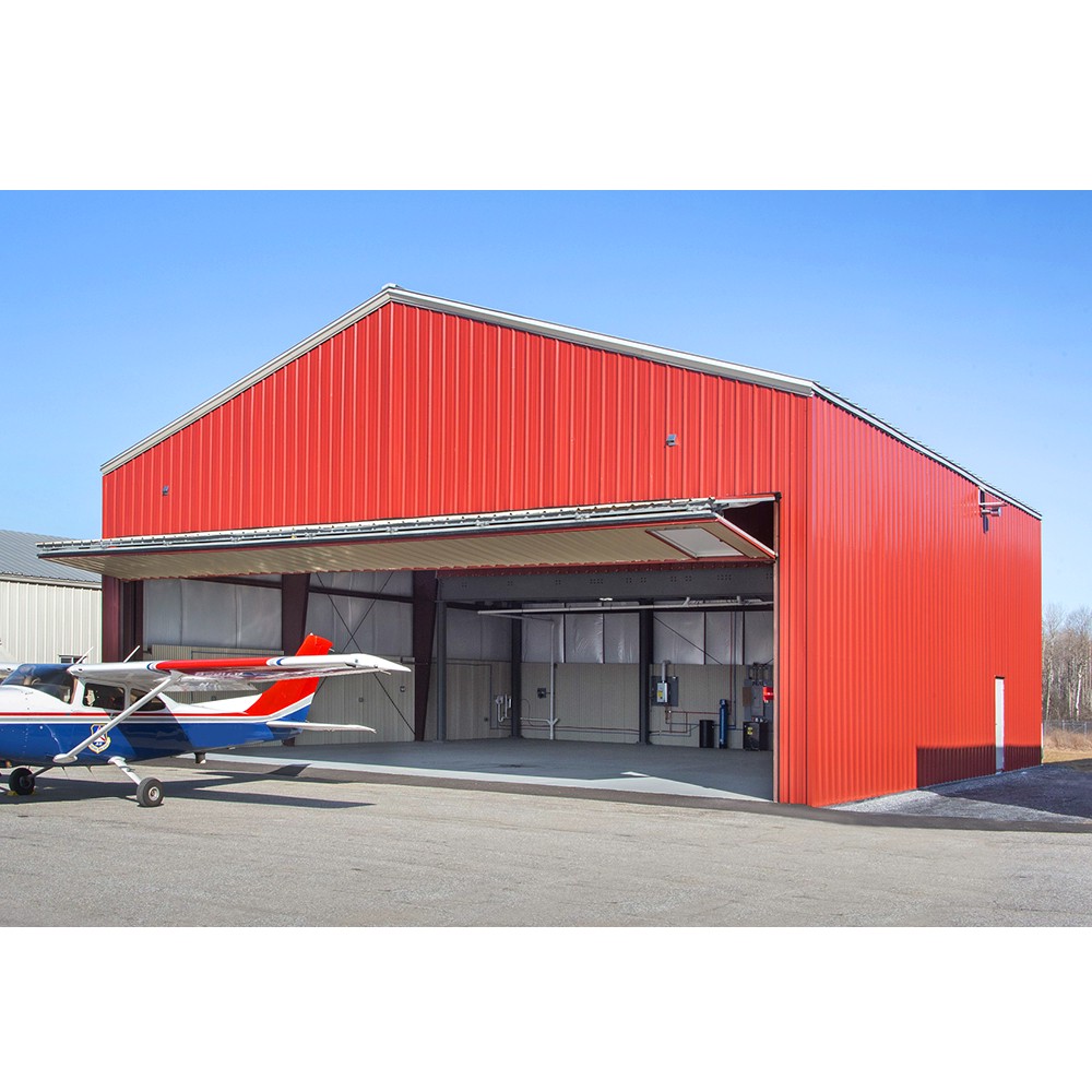 Hangar de estructura de acero