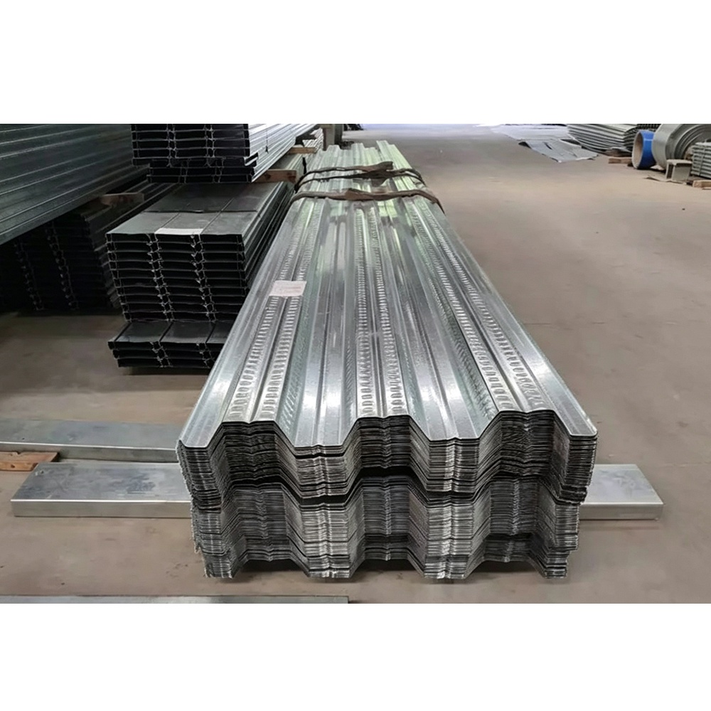 Lámina de cubierta metálica de acero corrugado galvanizado para edificio de estructura de acero