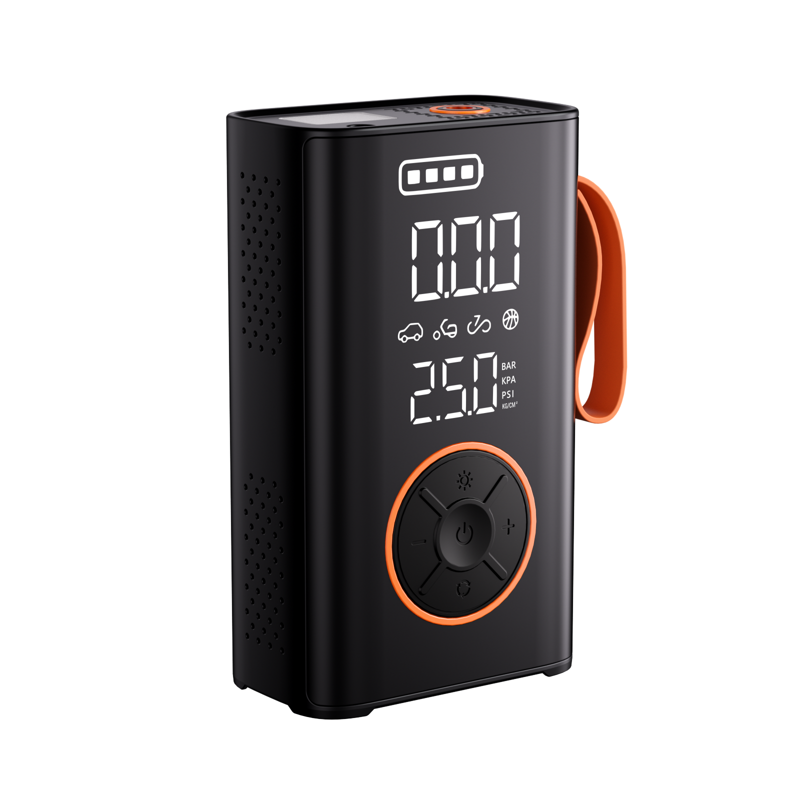 Kompakter digitaler Reifenfüller, multifunktionale Notfall-Powerbank, individuelles Logo möglich, AP-236