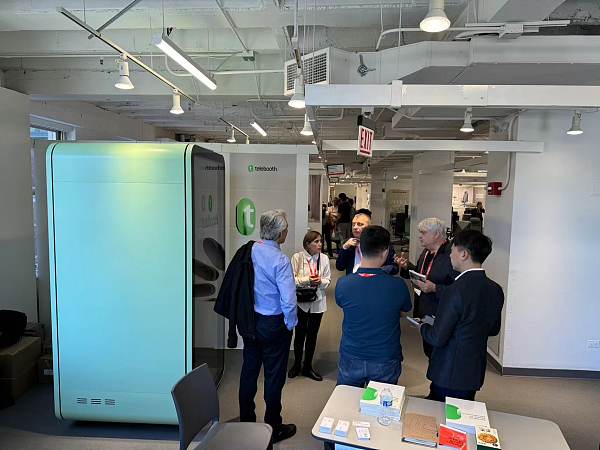 Design in Bewegung: Reflexionen über Telebooths inspirierende Reise auf der NeoCon Design in Bewegung: Reflexionen über Telebooths inspirierende Reise auf der NeoCon