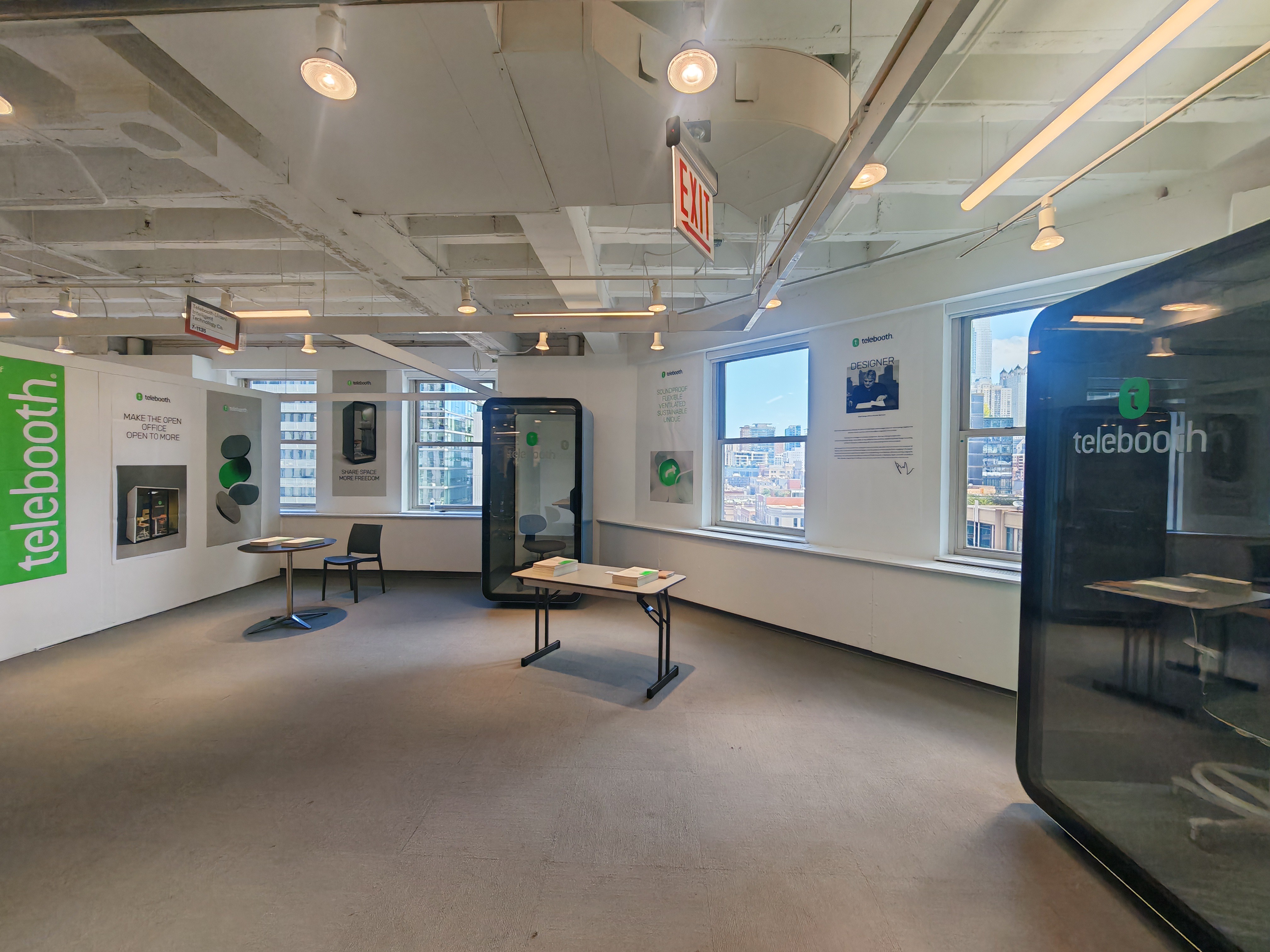 NeoCon telebooth acoustic pod