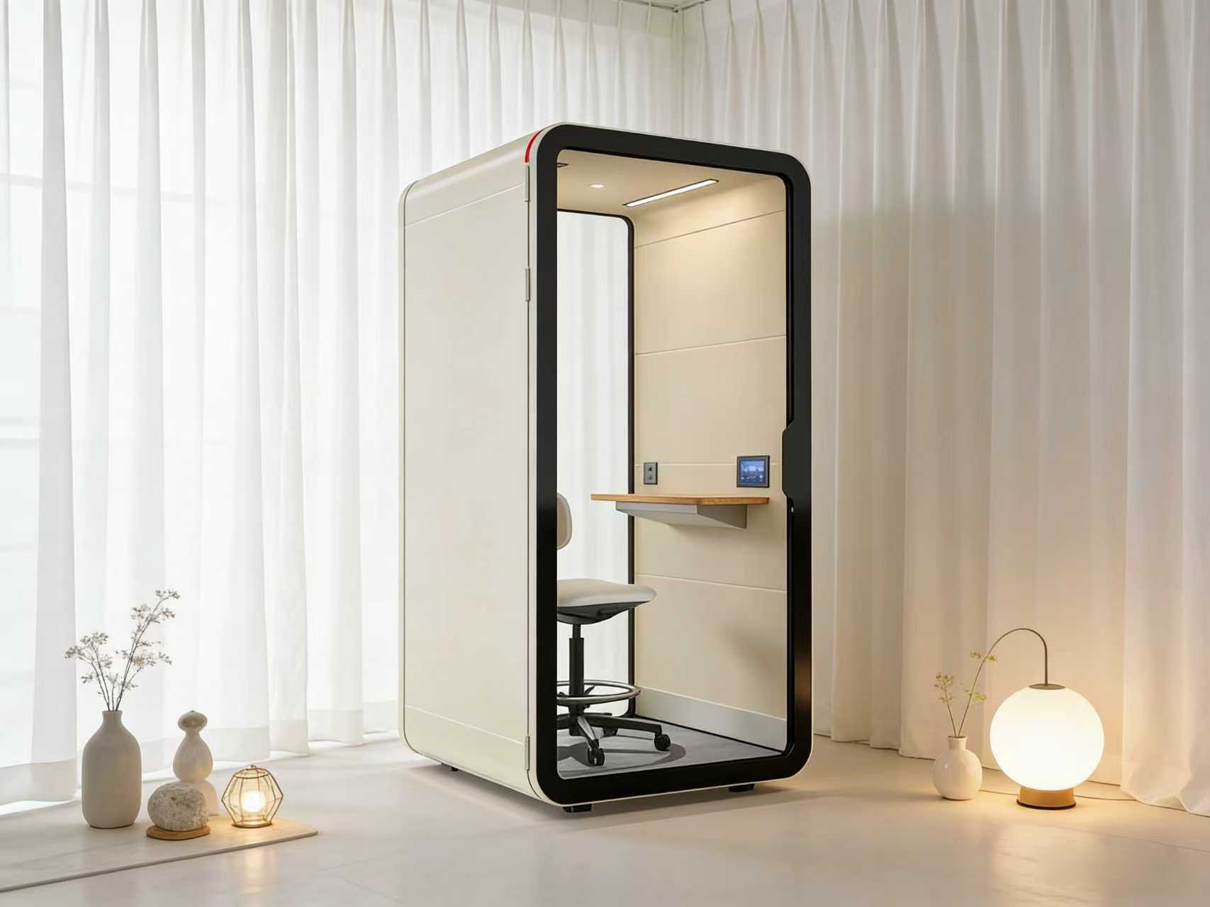 Die mikroarchitektonische Balance: Warum die Zukunft der Akustik-Pods passgenau kastenförmig, aber elegant gerundet ist