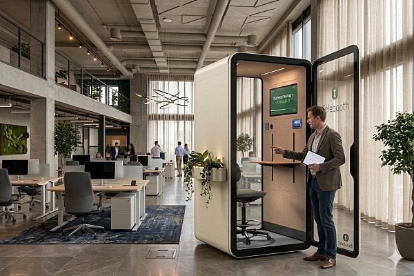 Die mikroarchitektonische Balance: Warum die Zukunft der Akustik-Pods passgenau kastenförmig, aber elegant gerundet ist