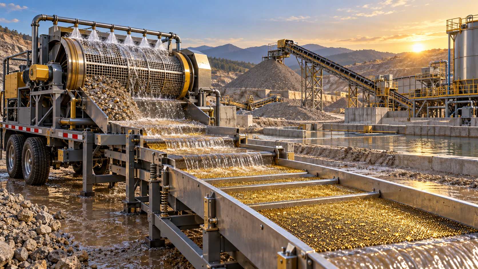 Quali sono le cause della perdita d'oro nel circuito di recupero di una draga per l'estrazione dell'oro What causes gold loss in a gold mining dredge recovery circuit