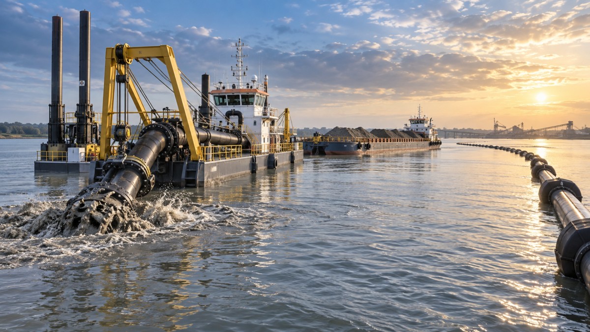 Why fuel use varies so widely among dredging machines Warum der Kraftstoffverbrauch von Baggergeräten so stark variiert