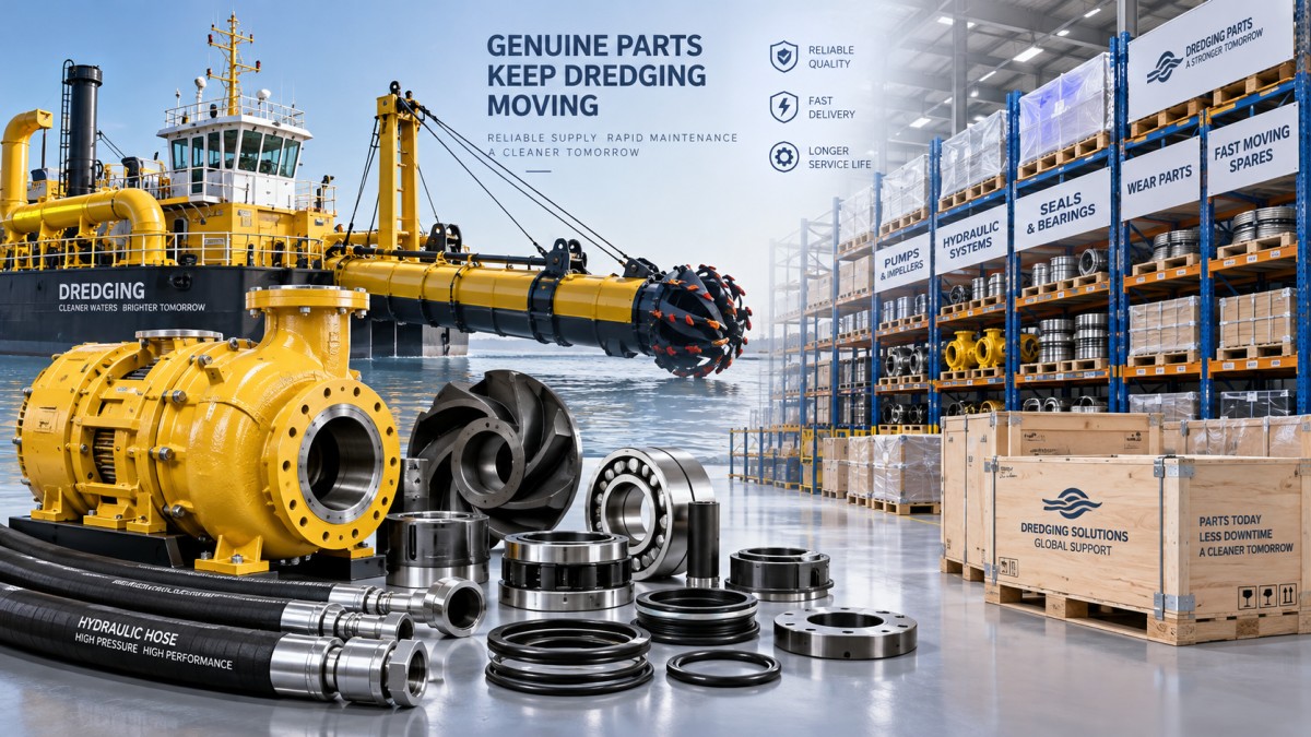 How to assess spare-parts support from dredger sellers Hoe beoordeelt u de ondersteuning voor reserveonderdelen van baggerverkopers