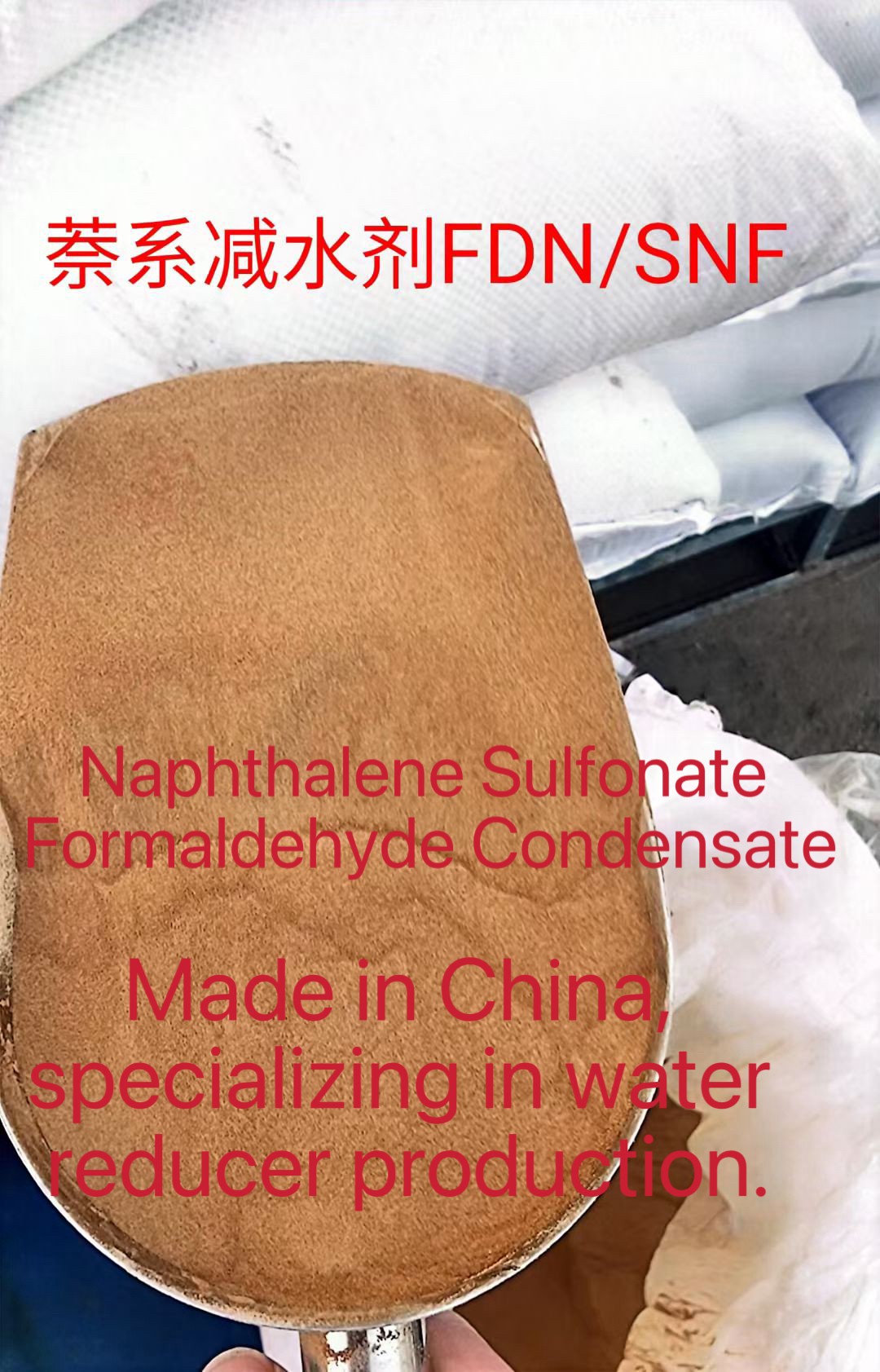 Superplastificante de Alta Eficiência à Base de Naftaleno SNF/FDN