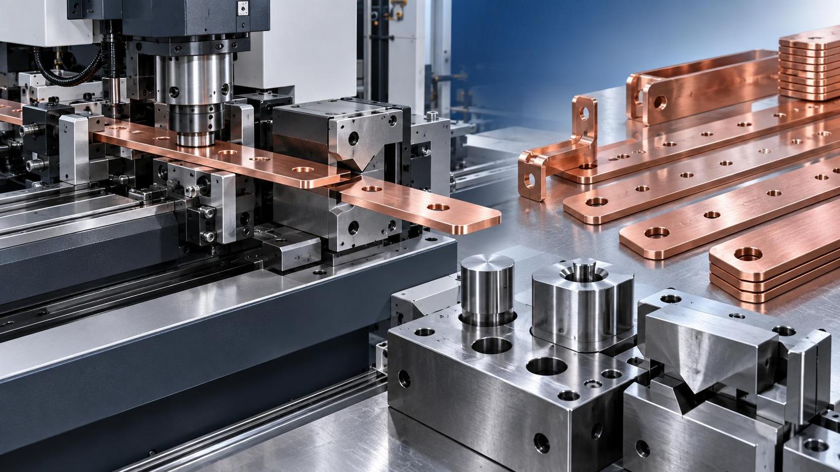 How to prevent burrs when using a CNC busbar fabrication machine