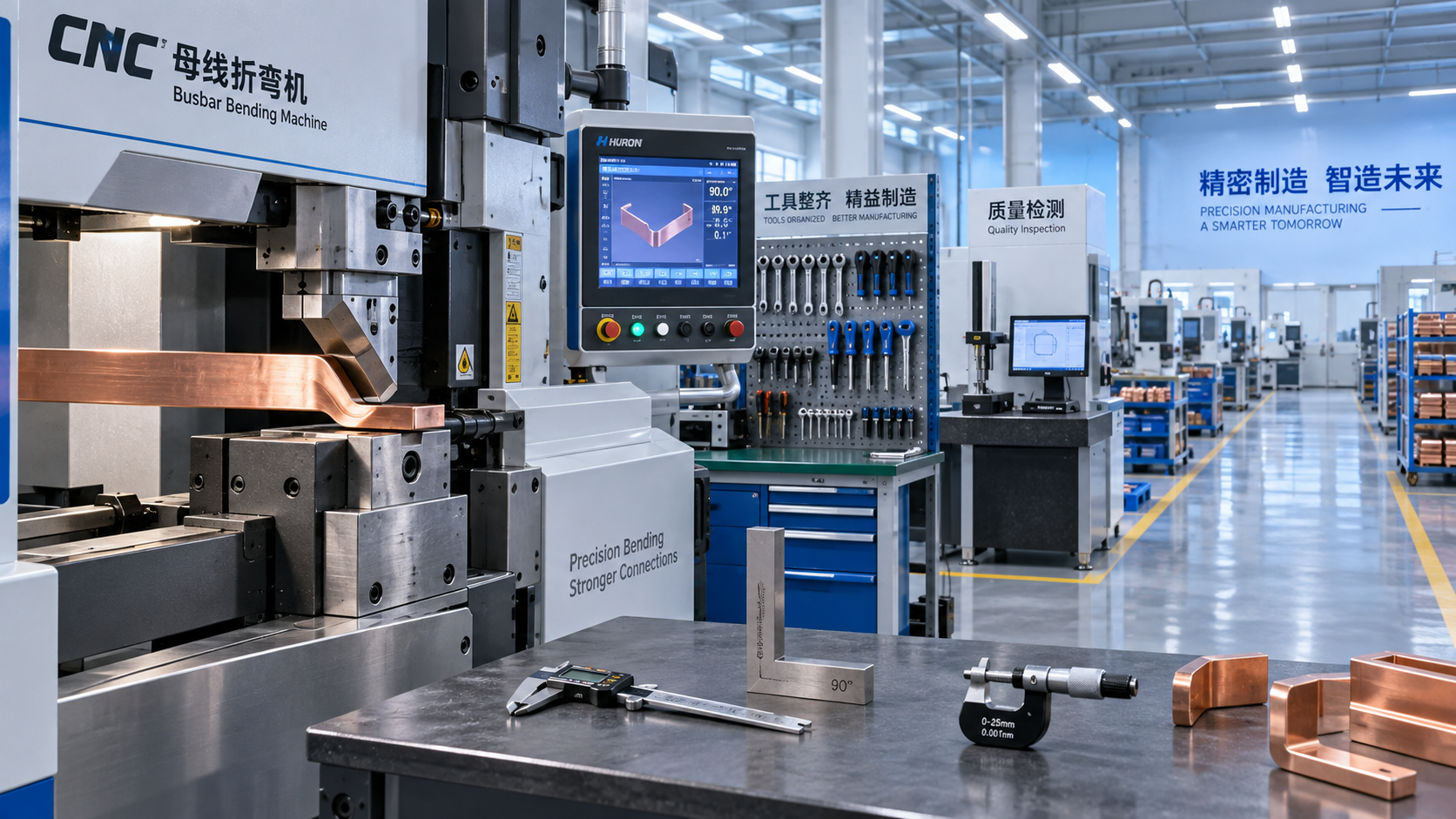 Quelles capacités de production un fabricant de cintreuses CNC pour jeux de barres doit-il démontrer ?
