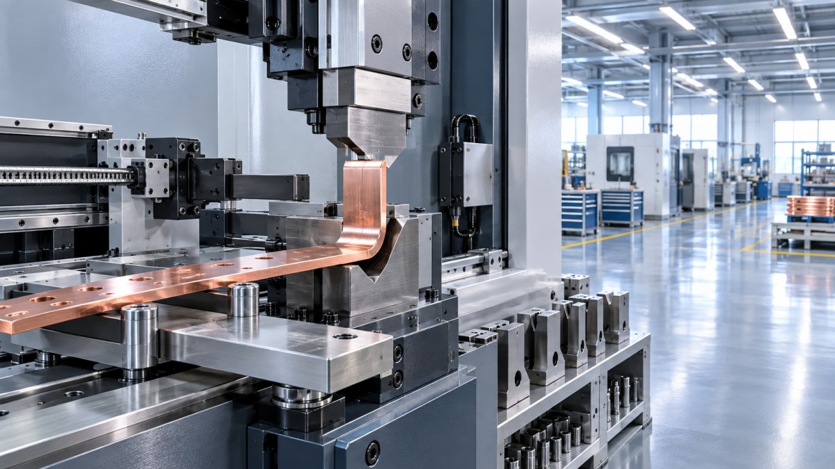Servo CNC Busbar Bending Machines: Key Parameters for Copper Busbars Plieuses CNC servo pour barres de cuivre : paramètres clés