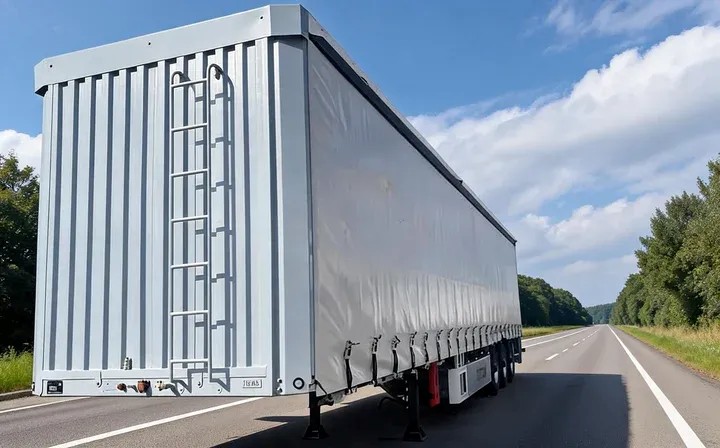 45ft Curtainsider-Auflieger 45ft Curtainsider-Auflieger