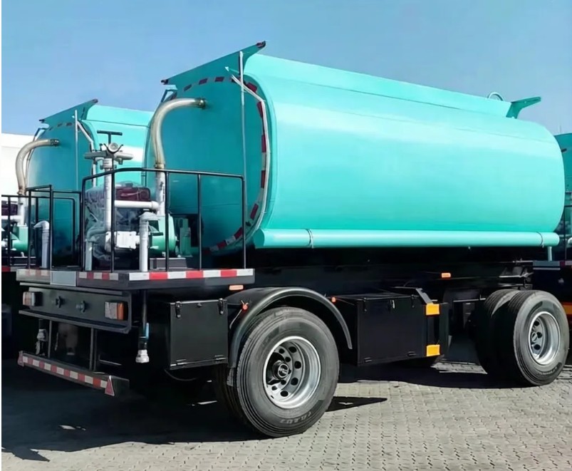 15CBM Wasser-Tanker-Sprinkler-Deichselanhänger