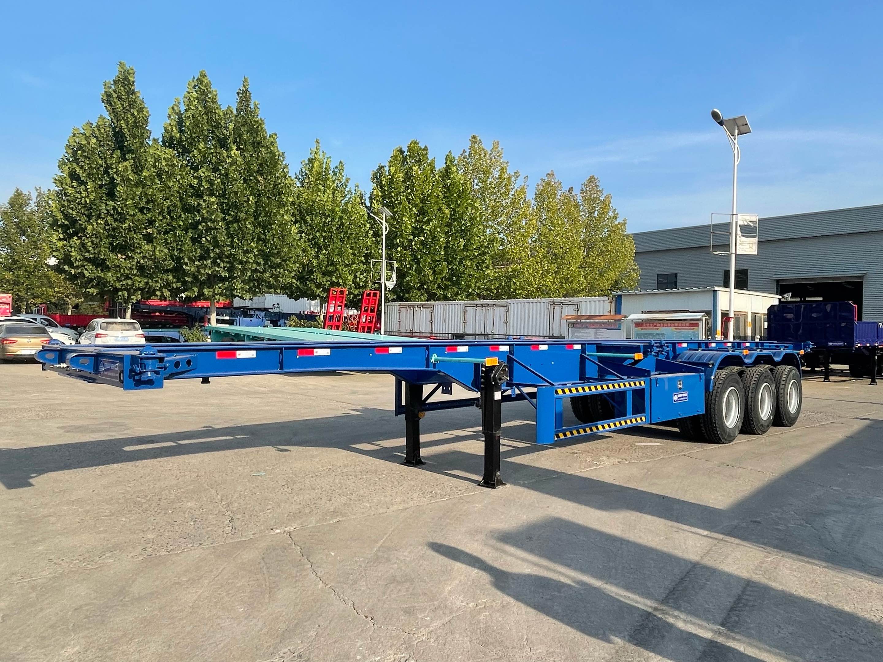 45ft 3-Achsen-Skelettauflieger