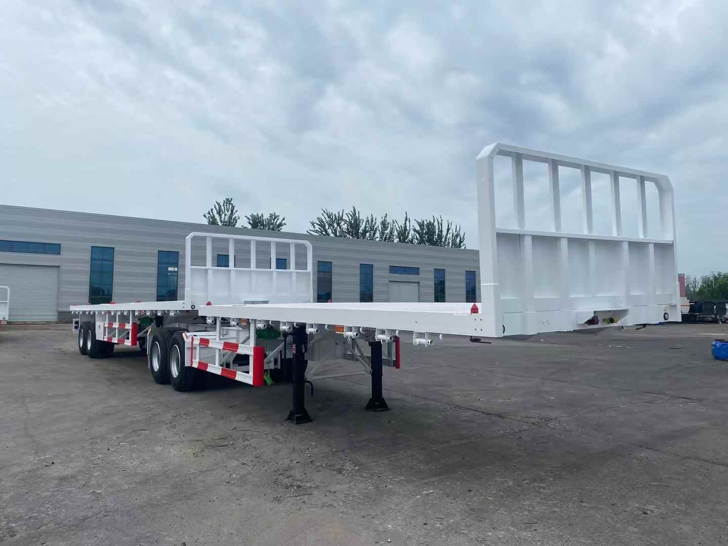 20ft + 40ft Superlink-Flachbett-Sattelanhänger
